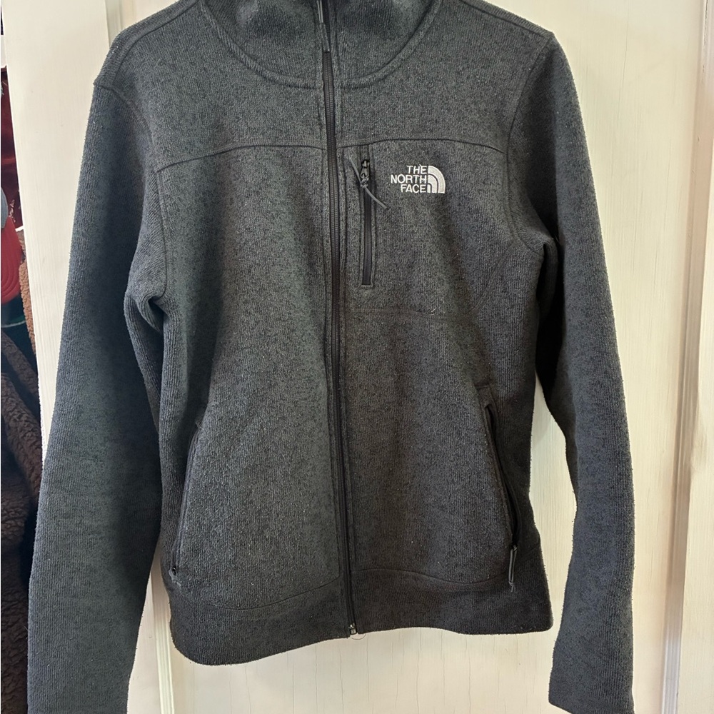 The North Face Charcoal Fleece Jacket